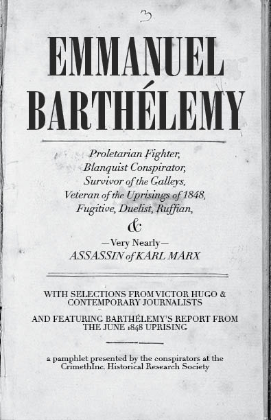 Photo of 'Emmanuel Barthélemy' front cover