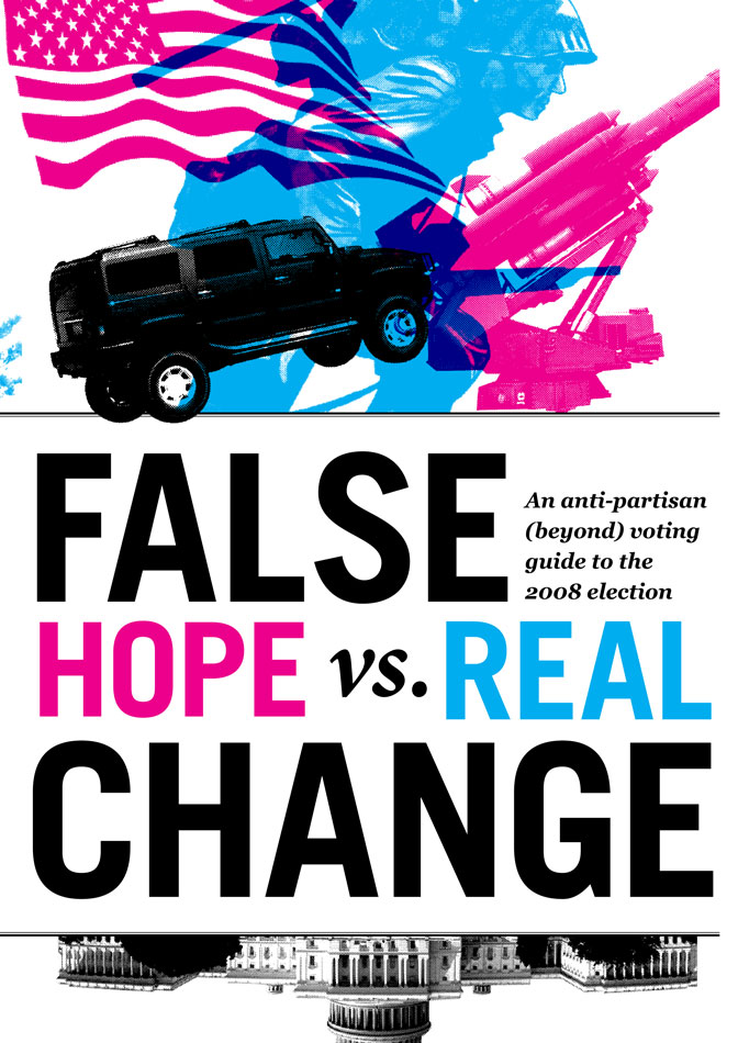 Photo of 'False Hope vs. Real Change' front cover