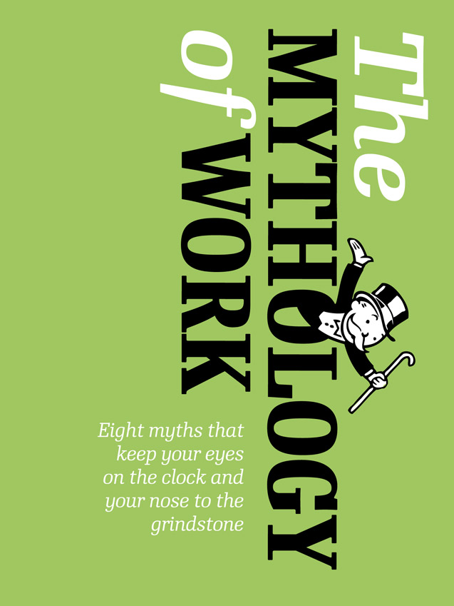 Photo of 'The Mythology of Work' front cover