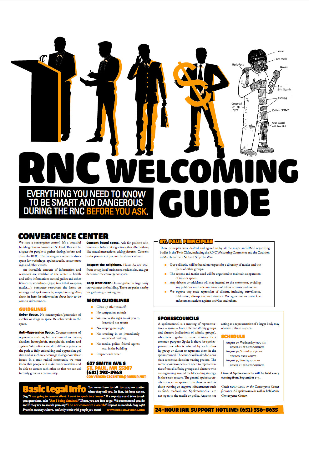 Photo of '2008 RNC Welcoming Guide' front cover