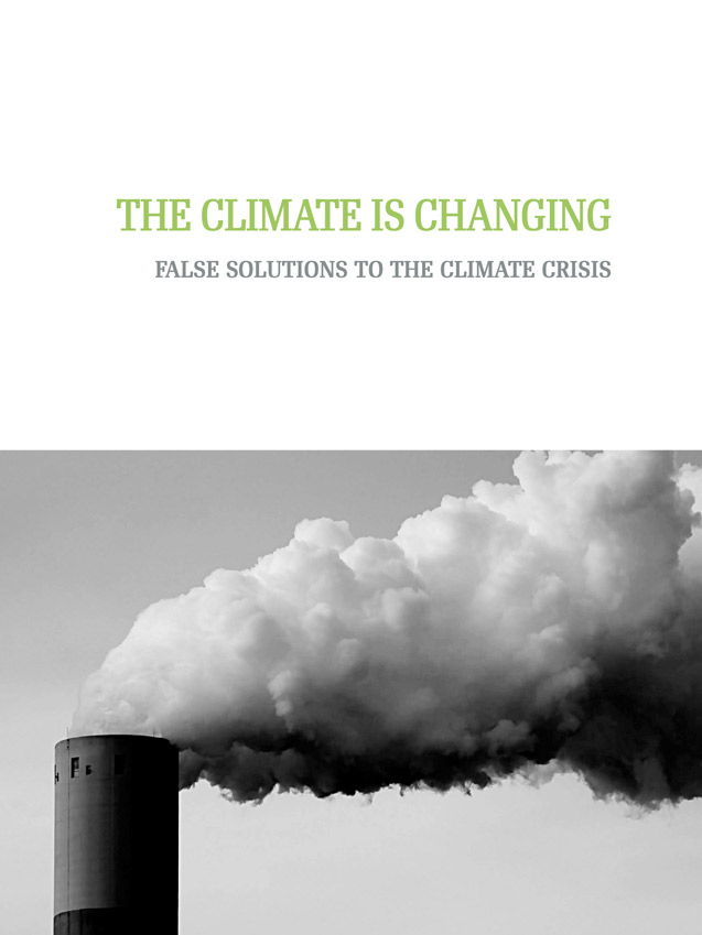 Photo of 'The Climate is Changing' front cover