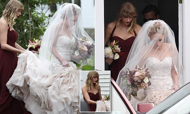 Taylor Swift is a bridesmaid at best friend's wedding