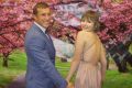 Hannah Rye at her year 10 formal in July, with NRL player Trent Hodkinson.