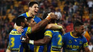 On top: Mitch Moses has flourished since a mid-season switch to Parramatta.