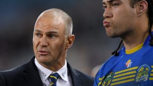 Loyal: When Brad Arthur was re-signed by the Eels, several players recommitted to the club.