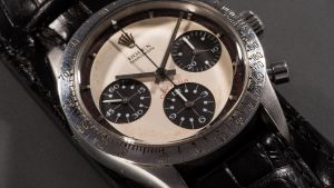 The original Paul Newman Rolex Daytona. Some dealers say it could fetch up to A$12 million.