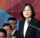 Taiwan's President Tsai Ing-wen has been suffering a dip in popularity.