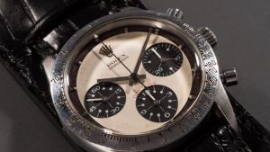 The original Paul Newman Rolex Daytona. Some dealers say it could fetch up to A$12 million.