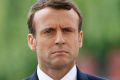 Exxier than average: French President Emmanuel Macron's large make-up bill has riled pundits. 