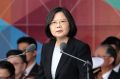 Taiwan's President Tsai Ing-wen has been suffering a dip in popularity.