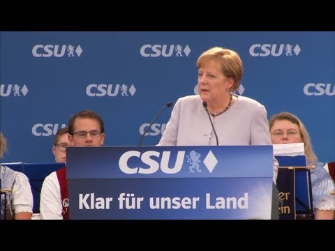 Angela Merkel: Europe must take its fate in its own hands