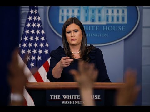 WATCH: White House news briefing