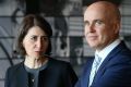 Former NSW education minister Adrian Piccoli and Premier Gladys Berejiklian.