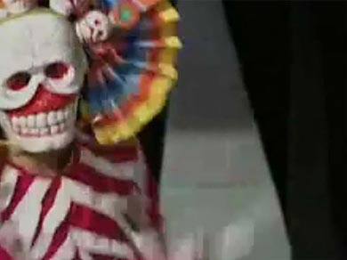 Tibetan Skeleton Dance by Tibetan Monks of the Drepung Monastery at 2002 Smithsonian Folklife Festival