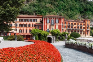 The Queen's Pavilion at Villa d'Este on Lake Como.