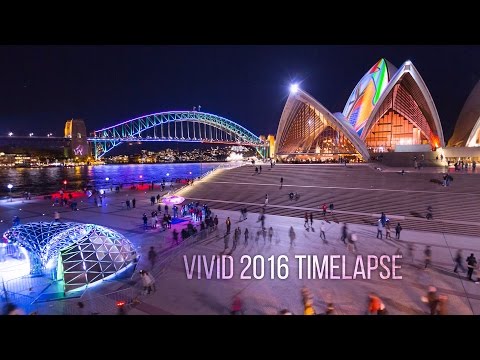 Vivid Sydney 2016 4K Timelapse film