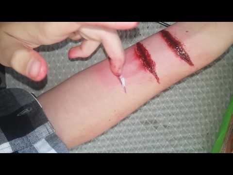 Fake Cuts.. ONLY USING Glue and Pen!