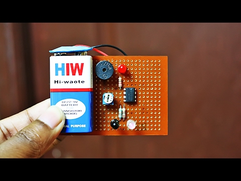 How to Make an IR Proximity Sensor | Touchless Door Bell