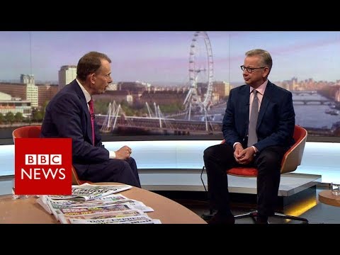 Michael Gove's quick-fire answers on Andrew Marr Show - BBC News