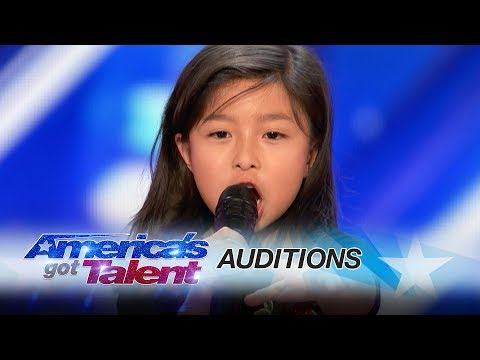 Celine Tam: 9-Year-Old Stuns Crowd with "My Heart Will Go On" - America's Got Talent 2017