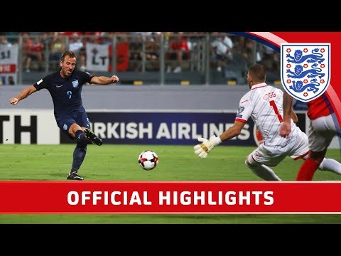 Malta 0-4 England (2018 World Cup Qualifier) | Official Highlights