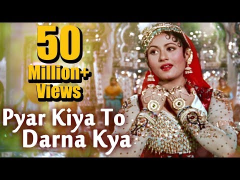 Pyar Kiya To Darna Kya - Madhubala - Dilip Kumar - Mughal-E-Azam - Bollywood Classic Songs HD - Lata