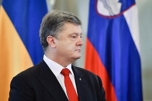 Petro Poroshenko in Slovenia, 8 November 2016