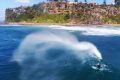 Big swell at Newport on Sydney's northern beaches as winter draws to a close.