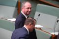 Deputy Prime Minister Barnaby Joyce announced to the House he is referring his eligibility to stand in Parliament to the ...