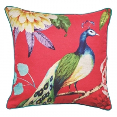 Peacock Cushion