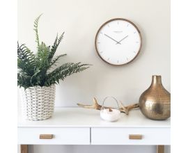 Klokke Silent Sweep Wall Clock