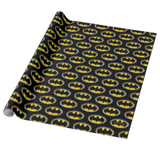 Klassisches Logo Batman-Symbol-| Geschenkpapier