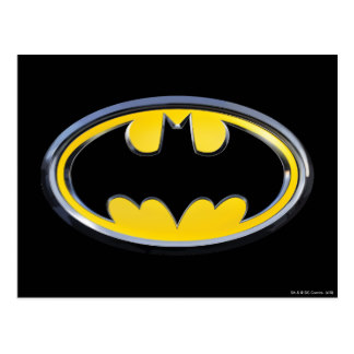 Klassisches Logo Batman-Symbol-| Postkarte