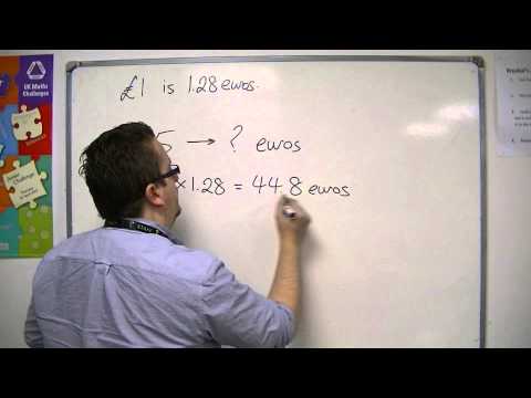 GCSE Maths from Scratch 6.09 Foreign Currency Exchange