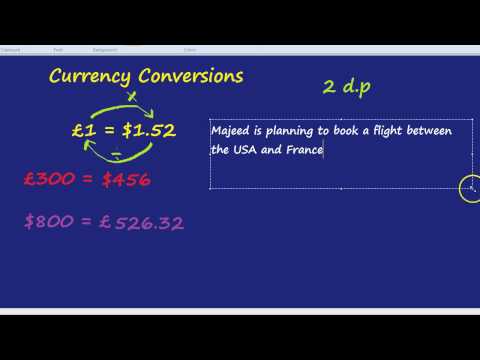 Currency Conversions