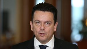 Senator Nick Xenophon is key to the legislation passing.