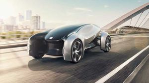 The Jaguar Future-Type virtual concept.