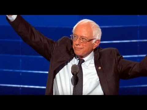 Full Speech Bernie Sanders at DNC. July 25, 2016. Democratic National Convention 2016. Philadelphia.