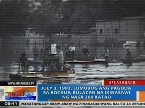 NTG: #Flashback: July 2, 1993, lumubog ang Pagoda sa Bocaue, Bulacan na ikinasawi ng nasa 200 katao