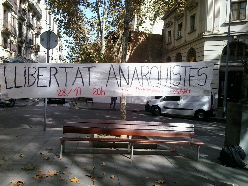 Spain: Update on comrades Francisco Solar, Monica Caballero and the recent repressive operation
