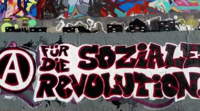 Niemcy: Graffiti przeciwko kapitałowi – wideo w solidarności z uwięzionymi po G20