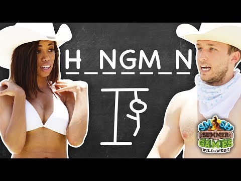 HANGMAN IN REAL LIFE (Smosh Summer Games)