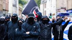 masked-up:
“Antifascists in Perth
”