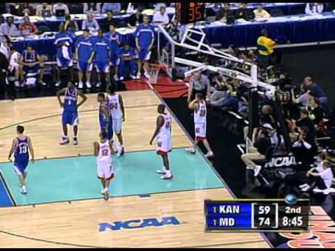 2002 NCAA Basketball National Semi-Final - Kansas vs Maryland