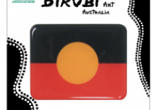 Aboriginal flag magnet