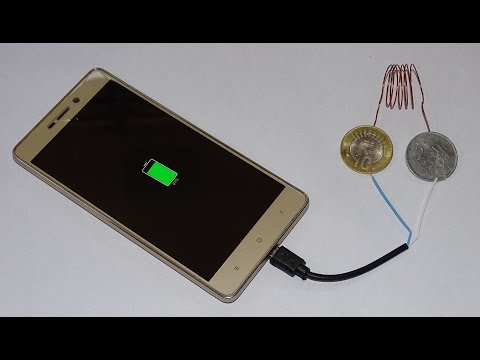 How to Charge mobile using coins II Awesome life hack II