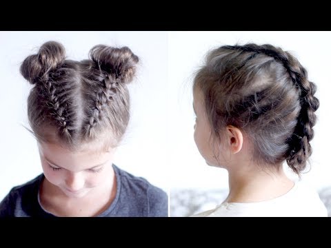 Braiding My Nieces Fine Hair | Milabu