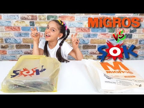 Kırtasiye Challenge Migros VS Şok Market ( Sence Kaç Para  )