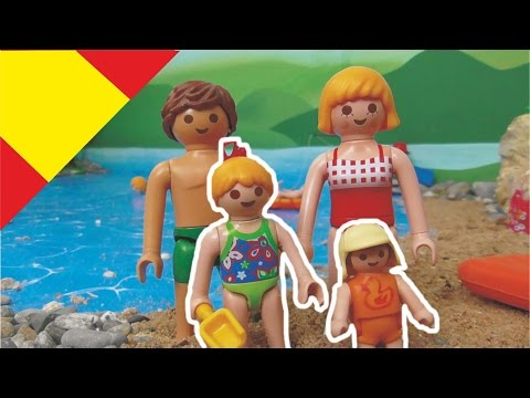 Playmobil en español En el Lago / La Familia Hauser