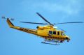 The RAC rescue helicopter has landed at a crash site near Gingin. 